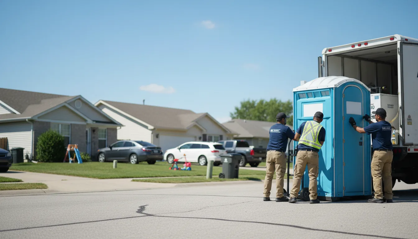Standard Porta Potty Rentals in Nashport, OH near me
